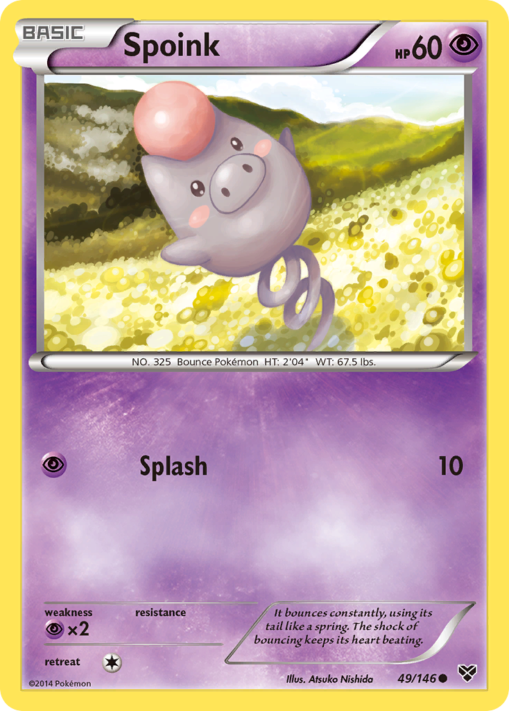 Spoink (49/146) [XY: Base Set] | Mindsight Gaming