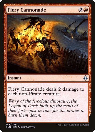 Fiery Cannonade [Ixalan] | Mindsight Gaming