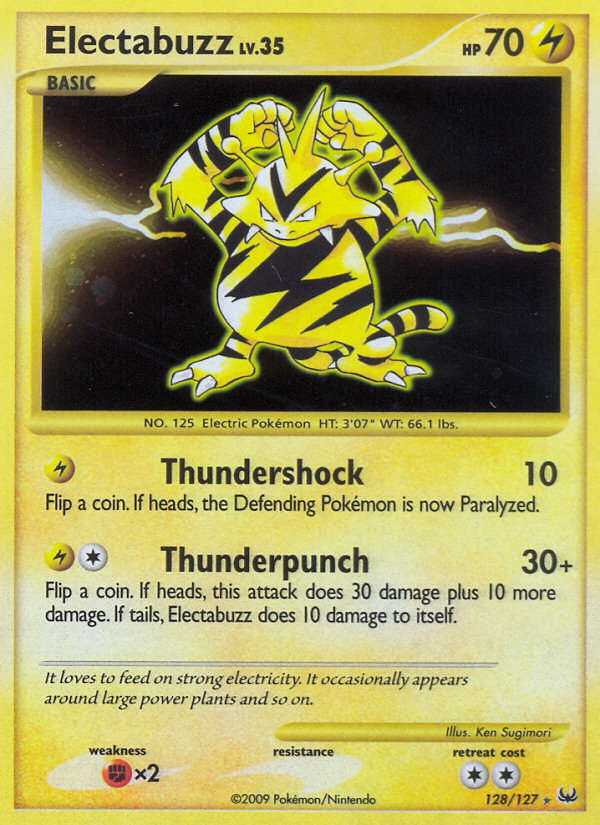 Electabuzz (128/127) [Platinum: Base Set] | Mindsight Gaming