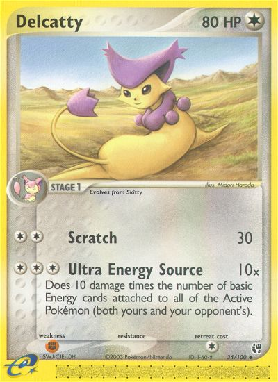 Delcatty (34/100) [EX: Sandstorm] | Mindsight Gaming