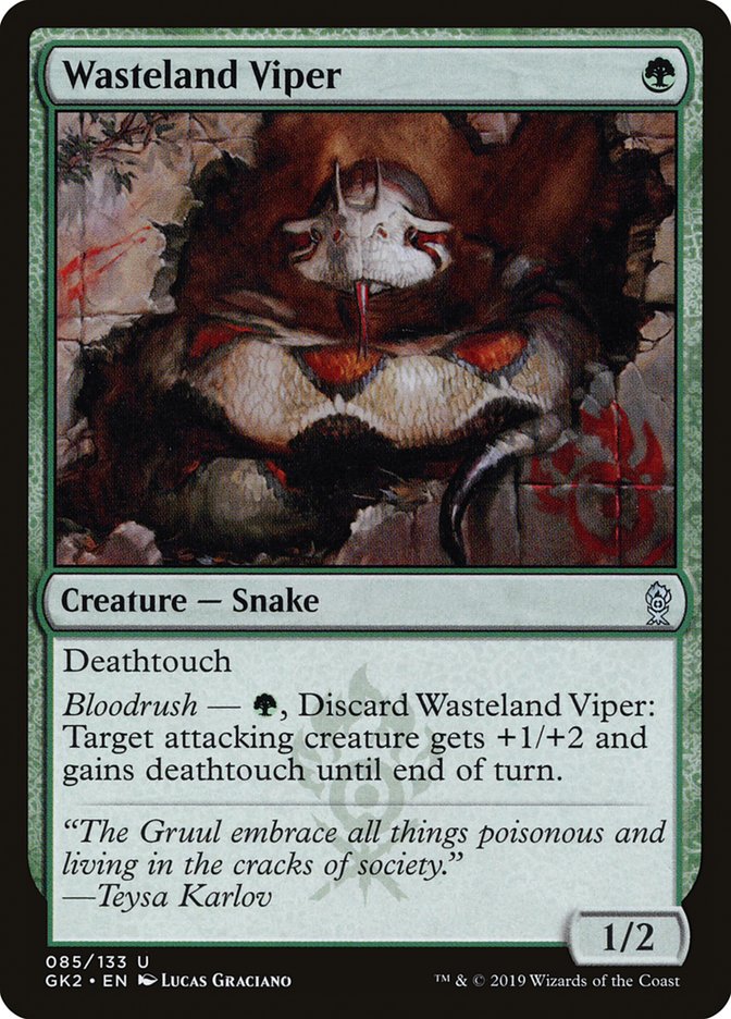 Wasteland Viper [Ravnica Allegiance Guild Kit] | Mindsight Gaming