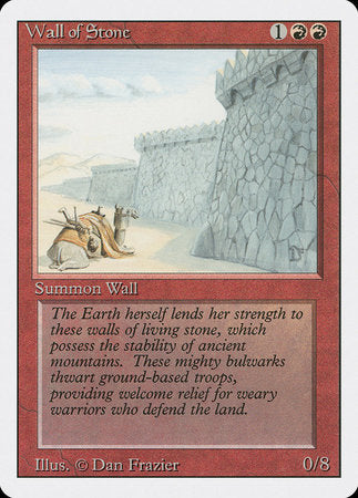 Wall of Stone [Revised Edition] | Mindsight Gaming