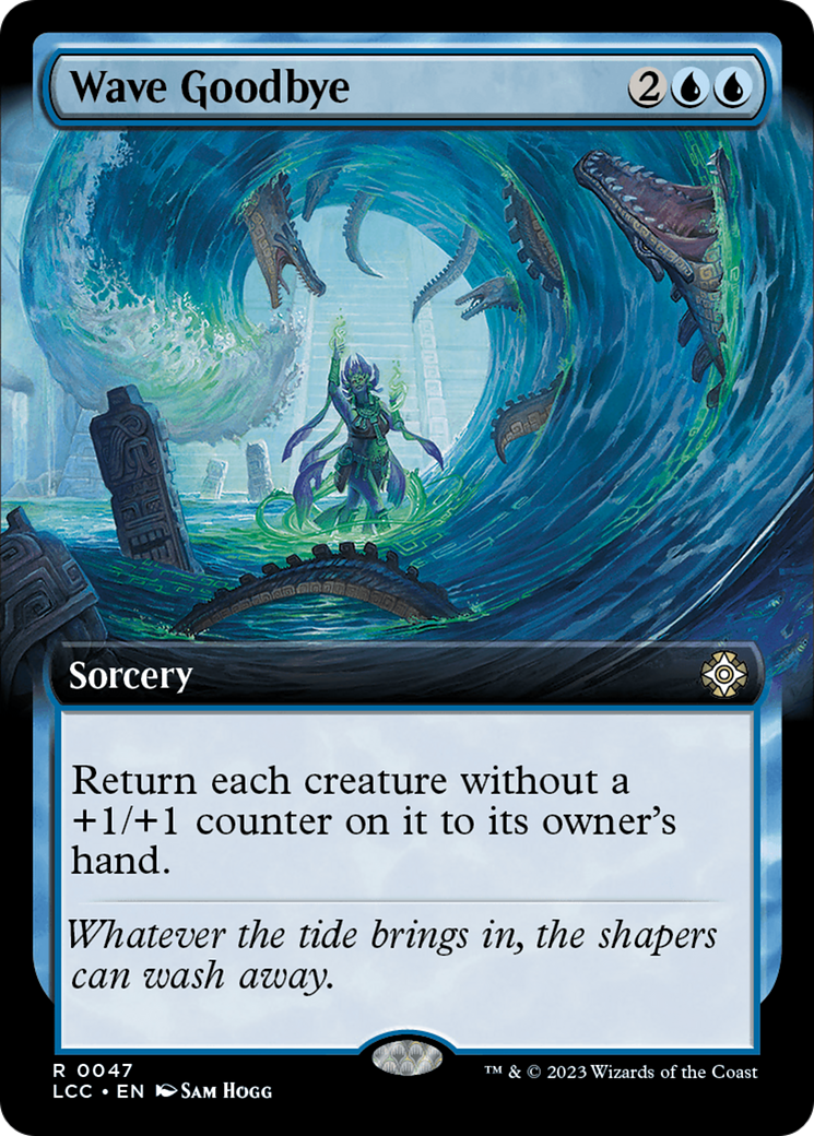 Wave Goodbye (Extended Art) [The Lost Caverns of Ixalan Commander] | Mindsight Gaming