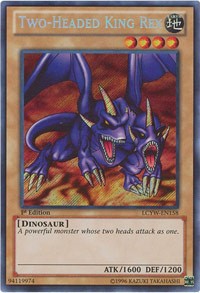 Two-Headed King Rex [LCYW-EN158] Secret Rare | Mindsight Gaming