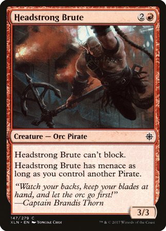 Headstrong Brute [Ixalan] | Mindsight Gaming