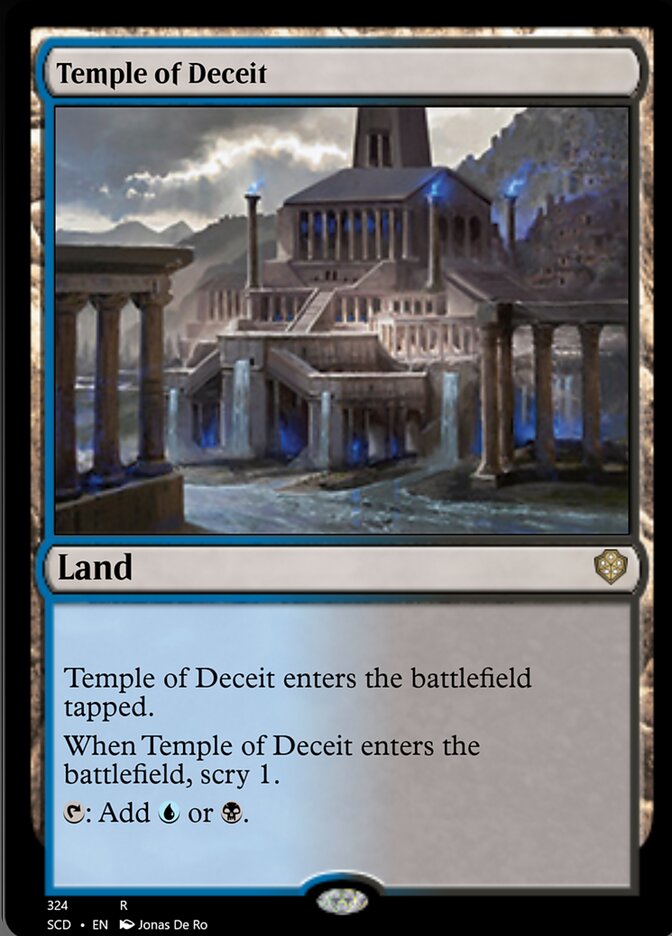 Temple of Deceit [Starter Commander Decks] | Mindsight Gaming