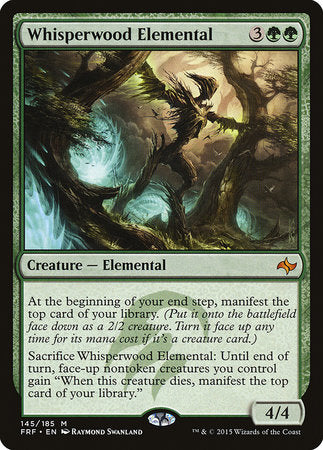 Whisperwood Elemental [Fate Reforged] | Mindsight Gaming