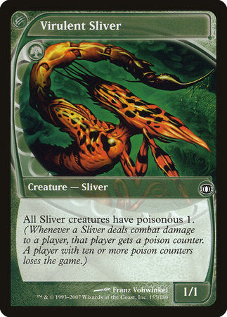 Virulent Sliver [Future Sight] | Mindsight Gaming