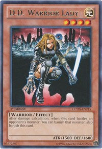 D.D. Warrior Lady [LCYW-EN215] Rare | Mindsight Gaming