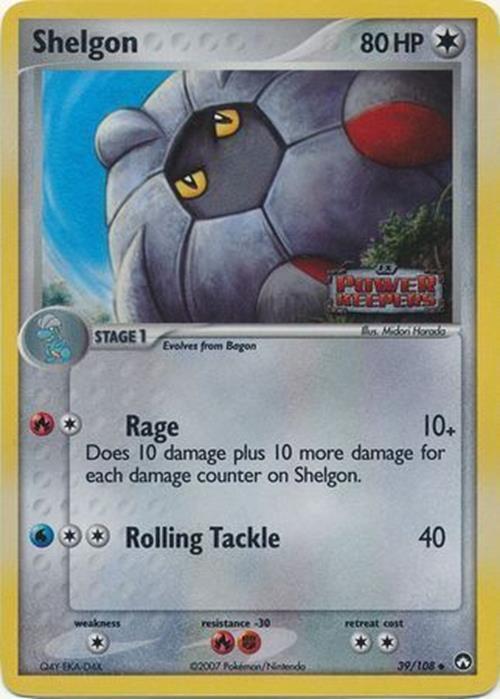Shelgon (39/108) (Stamped) [EX: Power Keepers] | Mindsight Gaming