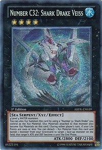 Number C32: Shark Drake Veiss (UTR) [ABYR-EN039] Ultimate Rare | Mindsight Gaming