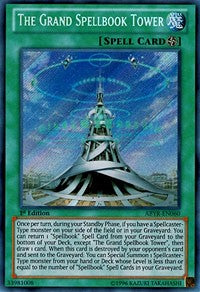 The Grand Spellbook Tower [ABYR-EN060] Secret Rare | Mindsight Gaming