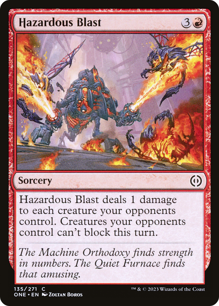 Hazardous Blast [Phyrexia: All Will Be One] | Mindsight Gaming