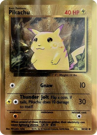 Pikachu (58/102) (Celebrations Metal Card) [Celebrations: 25th Anniversary] | Mindsight Gaming