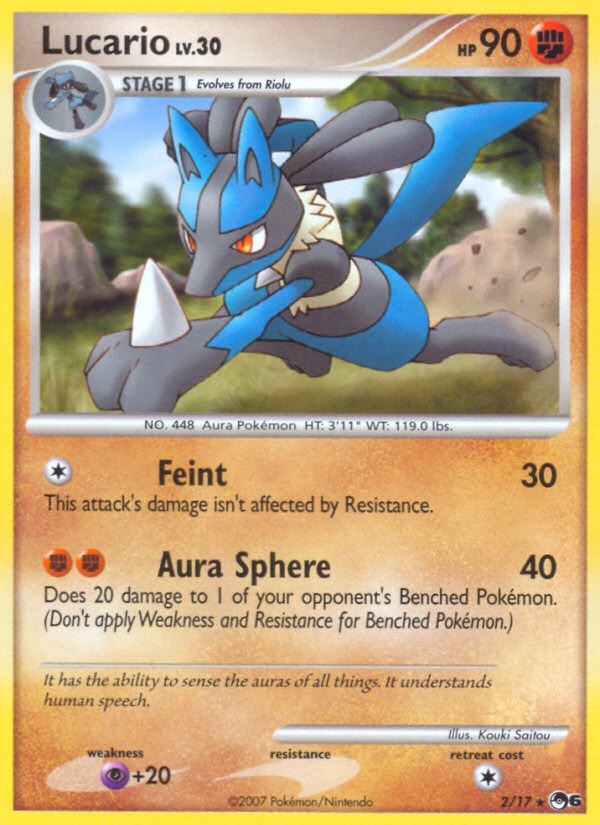 Lucario (2/17) [POP Series 6] | Mindsight Gaming