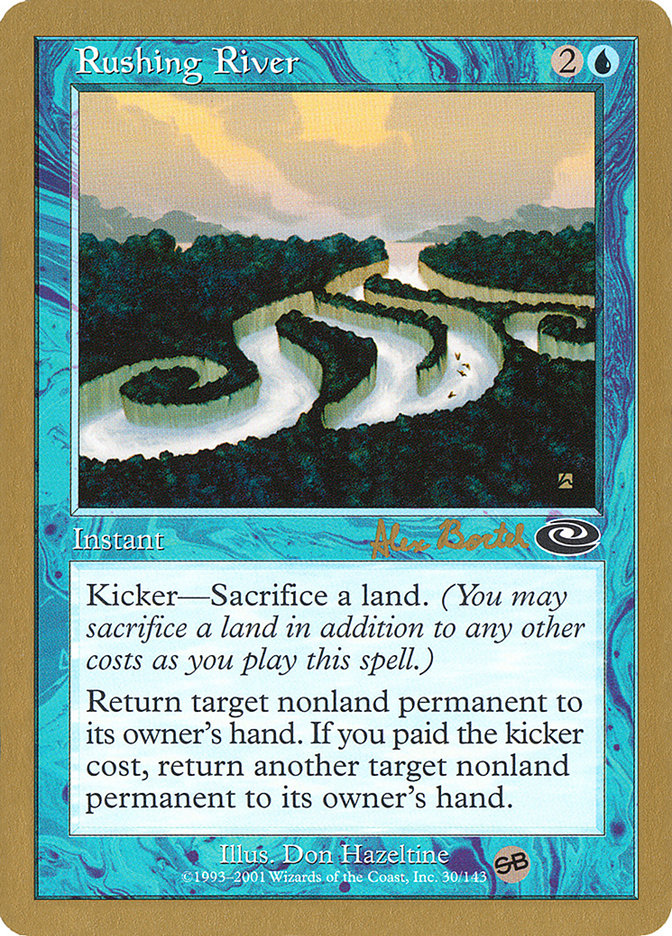 Rushing River (Alex Borteh) (SB) [World Championship Decks 2001] | Mindsight Gaming