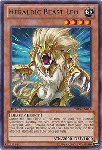 Heraldic Beast Leo [CBLZ-EN017] Rare | Mindsight Gaming