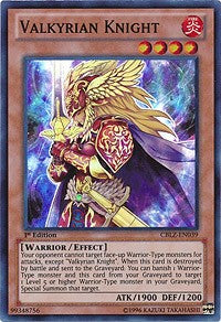 Valkyrian Knight [CBLZ-EN039] Super Rare | Mindsight Gaming