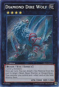 Diamond Dire Wolf [CBLZ-EN051] Secret Rare | Mindsight Gaming