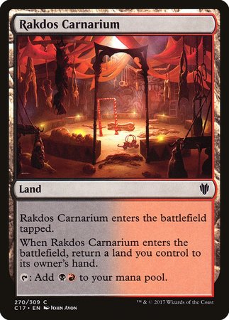 Rakdos Carnarium [Commander 2017] | Mindsight Gaming