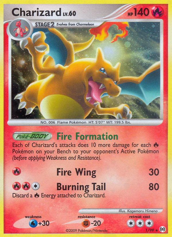 Charizard (1/99) [Platinum: Arceus] | Mindsight Gaming