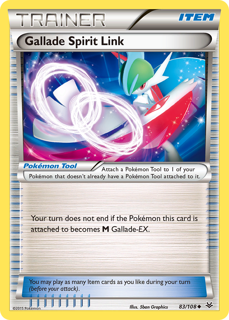 Gallade Spirit Link (83/108) [XY: Roaring Skies] | Mindsight Gaming