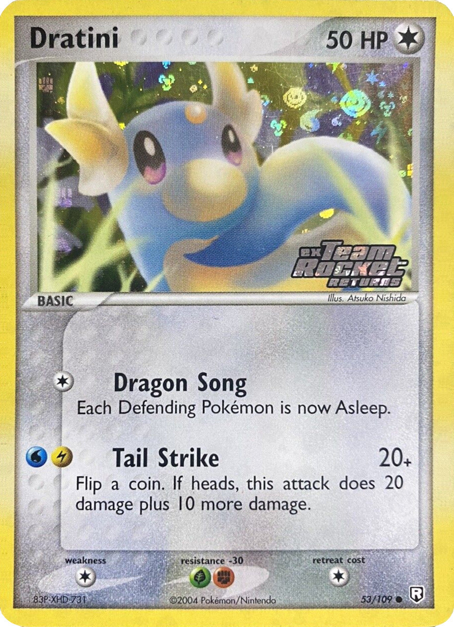 Dratini (53/109) (Stamped) [EX: Team Rocket Returns] | Mindsight Gaming