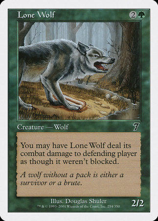 Lone Wolf [Seventh Edition] | Mindsight Gaming