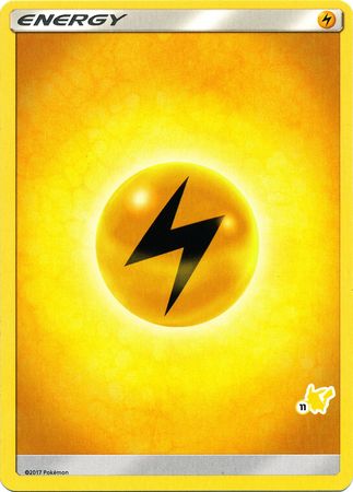 Lightning Energy (Pikachu Stamp #11) [Battle Academy 2020] | Mindsight Gaming