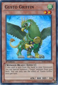 Gusto Griffin [HA07-EN004] Super Rare | Mindsight Gaming