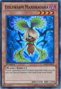 Evilswarm Mandragora [HA07-EN015] Super Rare | Mindsight Gaming