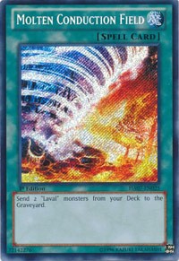 Molten Conduction Field [HA07-EN025] Secret Rare | Mindsight Gaming