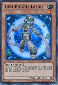 Gem-Knight Lazuli [HA07-EN039] Super Rare | Mindsight Gaming