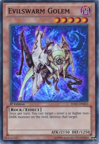 Evilswarm Golem [HA07-EN053] Super Rare | Mindsight Gaming