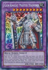 Gem-Knight Master Diamond [HA07-EN059] Secret Rare | Mindsight Gaming