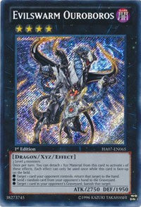 Evilswarm Ouroboros [HA07-EN065] Secret Rare | Mindsight Gaming