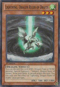 Lightning, Dragon Ruler of Drafts [LTGY-EN098] Common | Mindsight Gaming