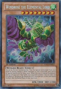 Windrose the Elemental Lord [LTGY-EN037] Secret Rare | Mindsight Gaming