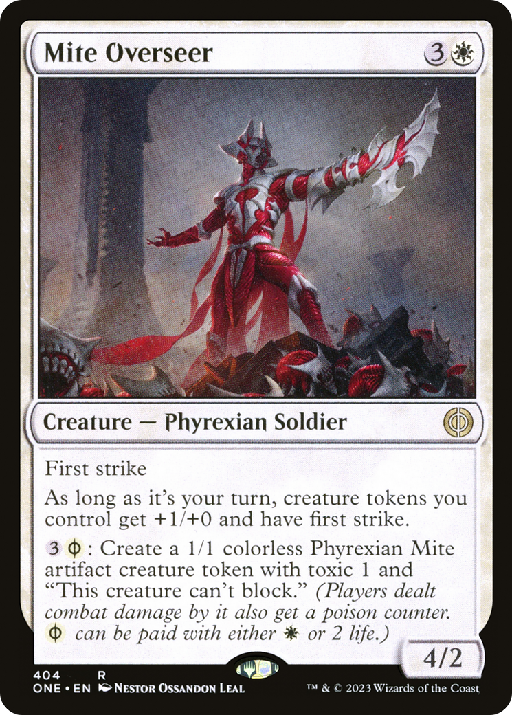 Mite Overseer [Phyrexia: All Will Be One] | Mindsight Gaming