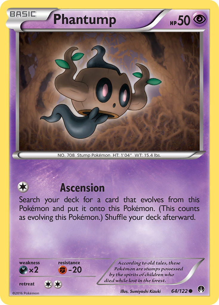 Phantump (64/122) [XY: BREAKpoint] | Mindsight Gaming