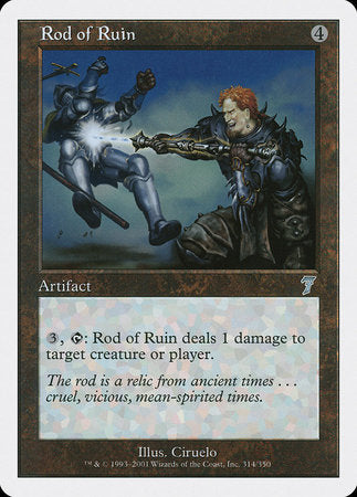 Rod of Ruin [Seventh Edition] | Mindsight Gaming