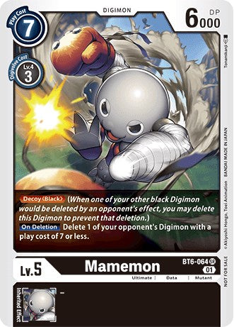 Mamemon [BT6-064] (Revision Pack 2021) [Double Diamond Promos] | Mindsight Gaming