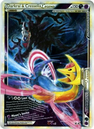 Darkrai & Cresselia LEGEND (99/102) (Jumbo Card) [HeartGold & SoulSilver: Triumphant] | Mindsight Gaming