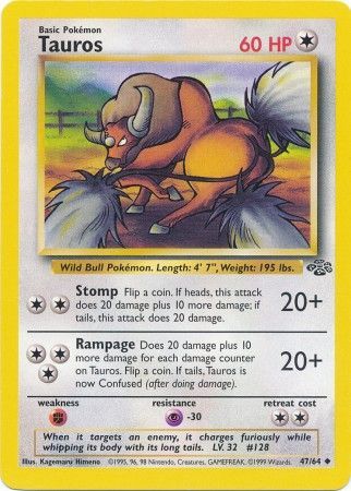 Tauros (47/64) [Jungle Unlimited] | Mindsight Gaming