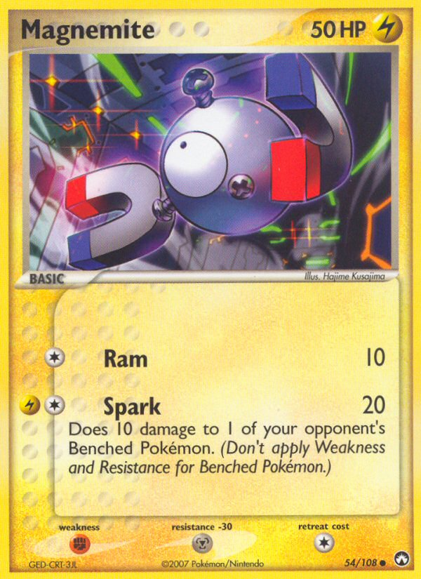 Magnemite (54/108) [EX: Power Keepers] | Mindsight Gaming