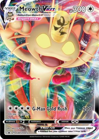 Meowth VMAX (SWSH005) [Sword & Shield: Black Star Promos] | Mindsight Gaming