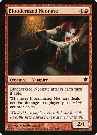 Bloodcrazed Neonate [Innistrad] | Mindsight Gaming