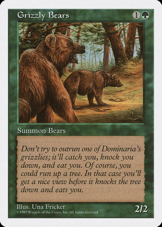 Grizzly Bears [Fifth Edition] | Mindsight Gaming