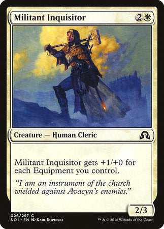 Militant Inquisitor [Shadows over Innistrad] | Mindsight Gaming