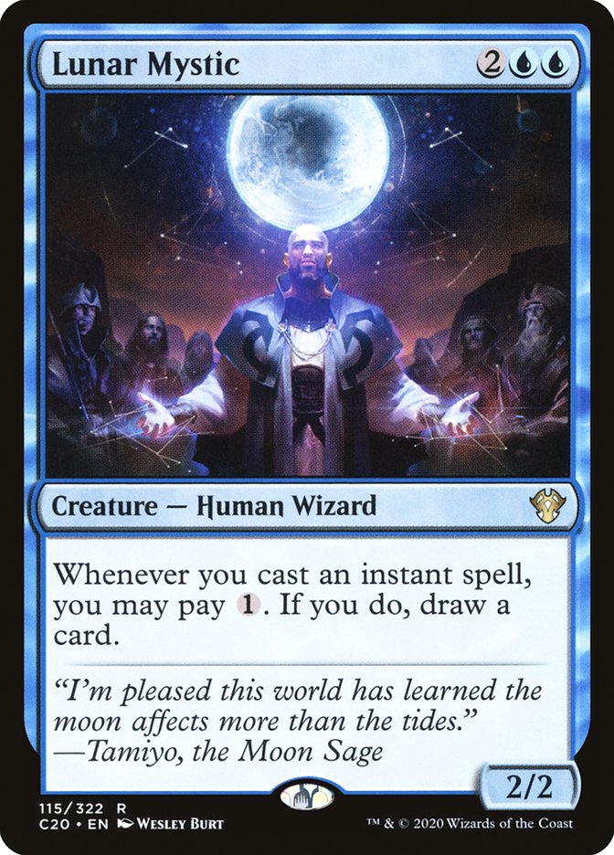 Lunar Mystic [Commander 2020] | Mindsight Gaming